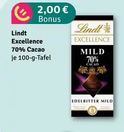 nahkauf Lindt excellence 70% cacao Angebot
