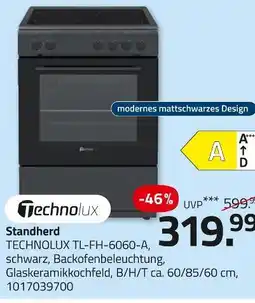 ROLLER Technolux standherd Angebot