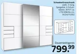 ROLLER Schwebetürenschrank Angebot