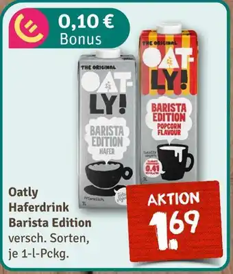 nahkauf Oatly haferdrink barista edition Angebot