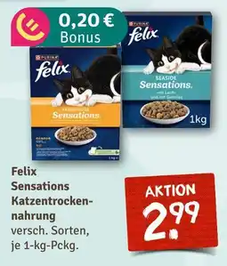 nahkauf Purina felix sensations katzentrockennahrung Angebot