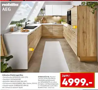 porta Nobilia einbauküche rosian/lenzen Angebot