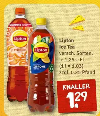 nahkauf Lipton pfirsich ice tea Angebot