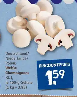 nahkauf Weiße champignons Angebot