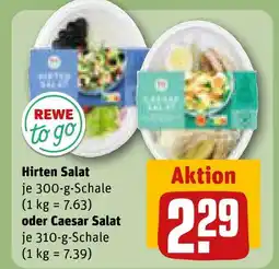 REWE Rewe to go hirten salat Angebot