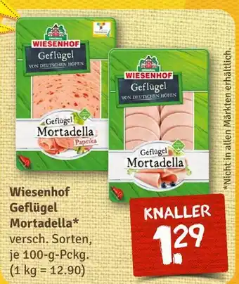 nahkauf Wiesenhof geflügel mortadella paprika Angebot