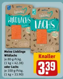 REWE Meine lieblinge wildlachs Angebot