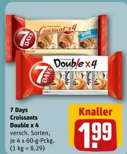 REWE 7 days croissants x4 Angebot