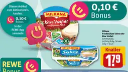 REWE Milkana frischeschale sahne oder käse vielfalt Angebot