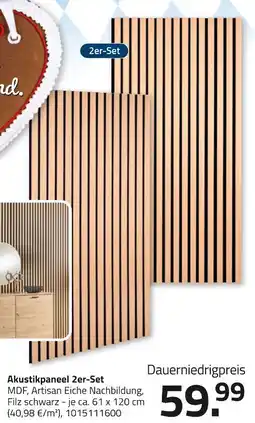 ROLLER Akustikpaneel 2er-set Angebot