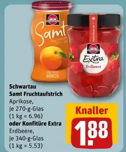 REWE Schwartau samt fruchtaufstrich aprikose Angebot
