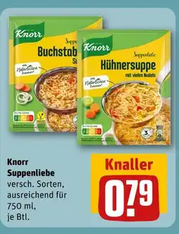 REWE Knorr suppenliebe buchstabensuppe Angebot