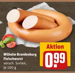 REWE Wilhelm brandenburg fleischwurst Angebot
