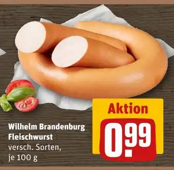 REWE Wilhelm brandenburg fleischwurst Angebot