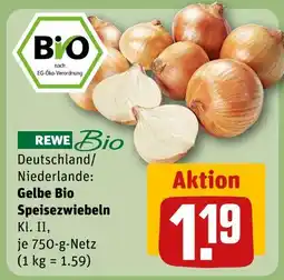 REWE Rewe bio gelbe bio speisezwiebeln Angebot