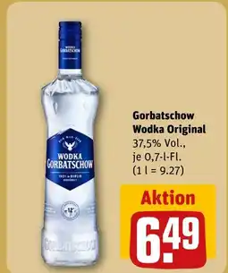 REWE Gorbatschow wodka original Angebot