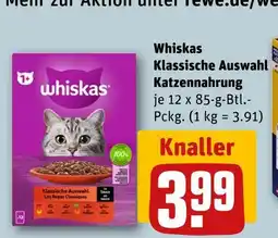 REWE Whiskas klassische auswahl katzennahrung Angebot