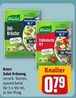 REWE Knorr salat krönung dill-kräuter Angebot