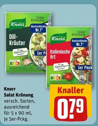 REWE Knorr salat krönung dill-kräuter Angebot