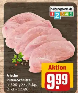 REWE Frische puten-schnitzel Angebot