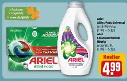 REWE Ariel allin1 pods universal Angebot