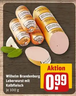 REWE Wilhelm brandenburg leberwurst mit kalbfleisch Angebot