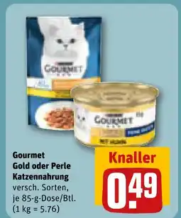 REWE Gourmet gold katzennahrung Angebot
