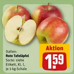 REWE Rote tafeläpfel Angebot