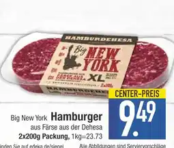Edeka Big new york hamburger Angebot