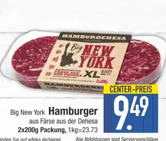 Edeka Big new york hamburger Angebot