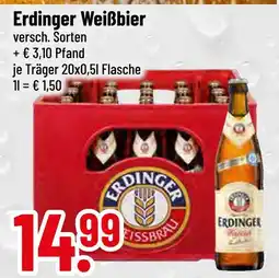 trinkgut Erdinger weißbier Angebot