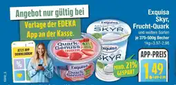 Edeka Exquisa skyr, frucht-quark Angebot