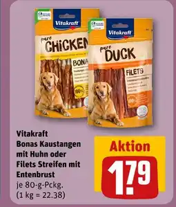REWE Vitakraft bonas kaustangen mit huhn Angebot