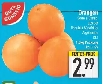 Edeka Gut & günstig orangen Angebot