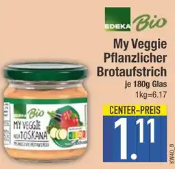 Edeka Edeka bio my veggie pflanzlicher brotaufstrich Angebot