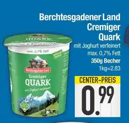 Edeka Berchtesgadener land cremiger quark Angebot