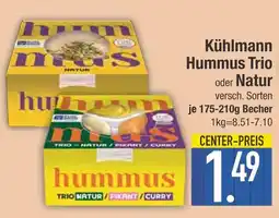 Edeka Kühlmann hummus trio Angebot