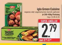 Edeka Iglo green cuisine veganes gericht Angebot