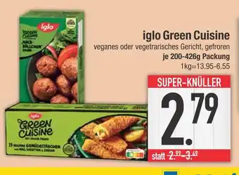 Edeka Iglo green cuisine veganes gericht Angebot