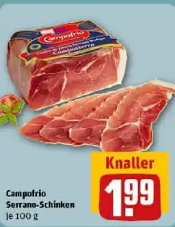 REWE Campofrio Serrano-Schinken Angebot