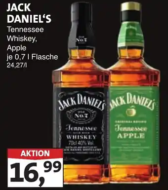 Lösch Depot JACK DANIEL'S Tennessee Whiskey, Apple Angebot