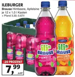 Lösch Depot ILEBURGER Brause Himbeere, Apfelsine Angebot