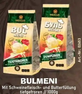Mix Markt BULMENI Mit Schweinefleisch- und Butterfüllung tiefgefroren Angebot