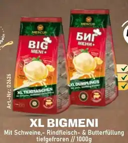 Mix Markt XL BIGMENI Mit Schweine,- Rindfleisch- & Butterfüllung tiefgefroren Angebot