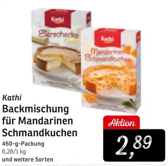 KONSUM Kathi Backmischung für Mandarinen Schmandkuchen Angebot