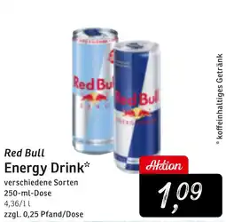 KONSUM Red Bull Energy Energy Drink Angebot