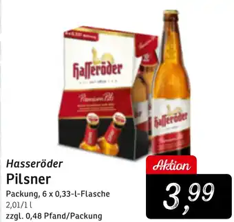 KONSUM Hasseröder Pilsner Angebot