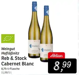 KONSUM Weingut Hoflöẞnitz Reb & Stock Cabernet Blanc Angebot