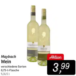 KONSUM Maybach Wein Angebot