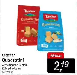 KONSUM Loacker Quadratini Angebot